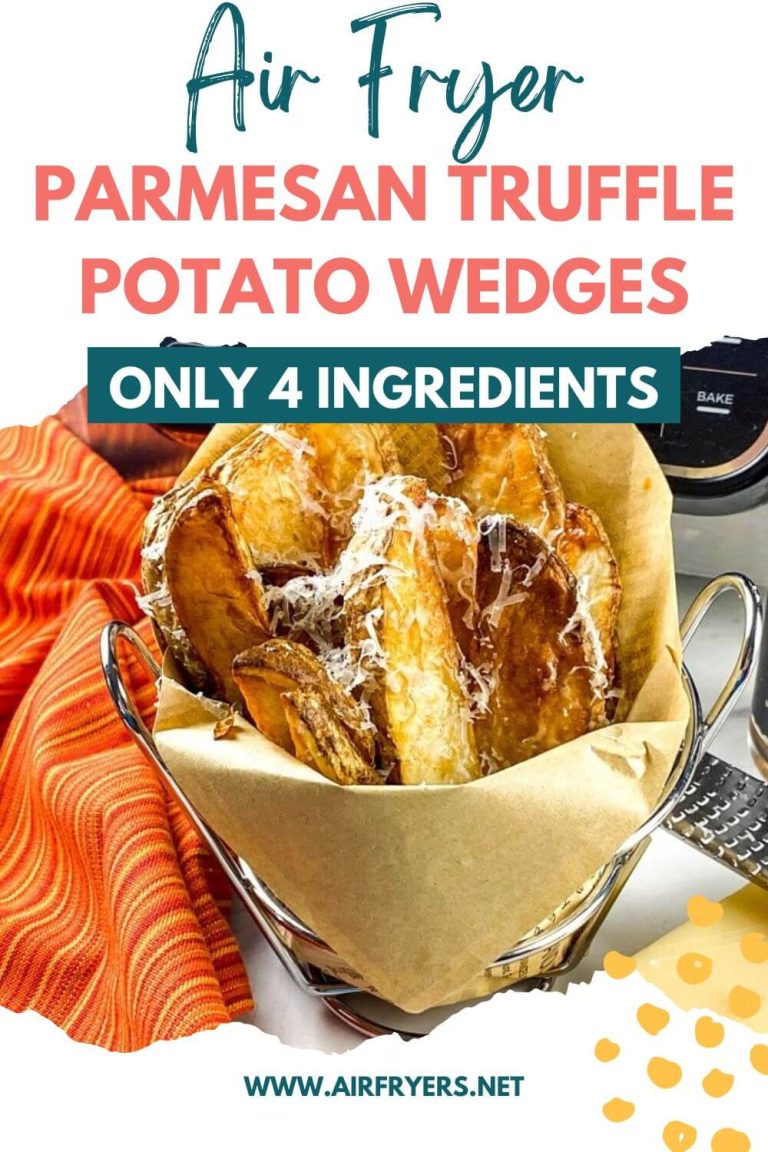 Air Fryer Parmesan Truffle Potato Wedges Airfryers Net